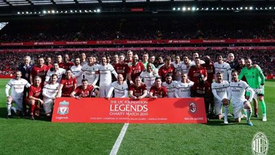 مباراة الأساطير.. جيرارد يقود ليفربول للفوز على ميلان