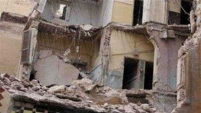 «النيابة»: عقار الشرابية المنهار عشوائي وغير مسجل بسجلات الحي