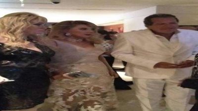 وصول ناديةالجندي وياسر جلال ورامي صبري لمهرجان الفضائيات