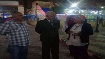 رئيس حي البساتين يتفقد مركز شباب المعادي