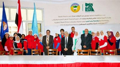 توزيع جوائز مهرجان دعم الانشطة الطلابية بجامعة طنطا