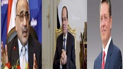 ننشر البيان الختامي للقمة الثلاثية التي عقدت بالقاهرة اليوم