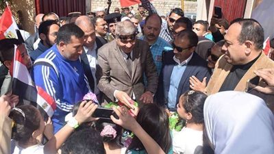 محافظ المنيا يتابع ختام فعاليات الأنشطة التوعوية والتثقيفية بمنشأة زعفرانة‎