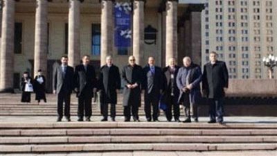 عمرو عزت سلامة يزور جامعة موسكو