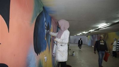 طلاب الجامعات يطلقون مبادرة جديدة لتلوين شوارع القاهرة