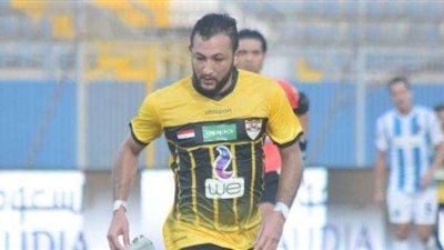 محمد رجب يحرز هدف التعادل للإنتاج امام زعيم الثغر