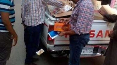 ضبط 1582 قطعة كيك منتهية الصلاحية بحملة تموينية في الأقصر