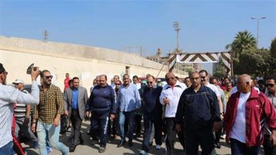 محافظ الفيوم يطلق إشارة البدء لفاعليات مارثون الجري