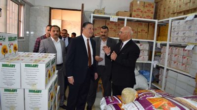 رئيس جامعة بنها يتفقد المدن الجامعية ببنها 