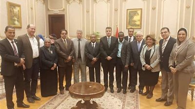 لجنة الشئون الأفريقية تلتقي سفير دولة تنزانيا