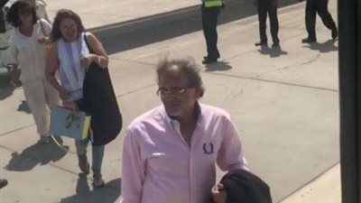 ليلى علوي وخالد يوسف يصلان مهرجان الجونة السينمائي