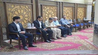 إقبال ضعيف علي عزاء الكابتن حازم كرم  مدرب حراس المنتخب السابق