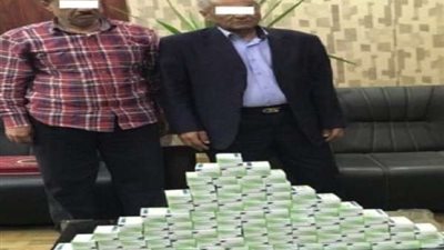 سقوط مروجي المخدرات بسوھاج وبحوزتھما 9000 قرص تامول