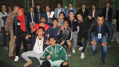 بالصور..أمانة شرق مدينة نصر تسلم جوائز دوري كأس مستقبل وطن