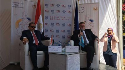 بعد قليل.. القوى العاملة تعقد مؤتمر صحفي مشترك لمنظمة العمل الدولية