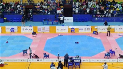 التصفيات النهائية لمنتخب مصر في التايكوندو بالمدينة الرياضية ببورسعيد