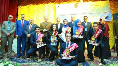 جامعة المنيا تحصد المركز الأول بمسابقة الطالب والطالبة المثاليين