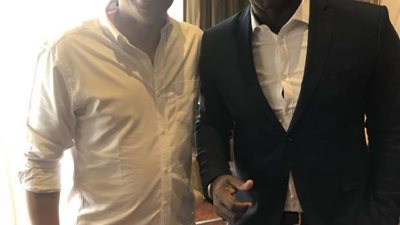 نجم غانا السابق لوائل جمعة  