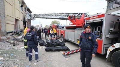 مقتل 5 عمال أفغان وإصابة أخرين فى حريق لبناية بأنقرة