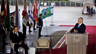 بالصور.. رئيس البرازيل يبدأ زيارة لإسرائيل دون حسم قرار نقل السفارة