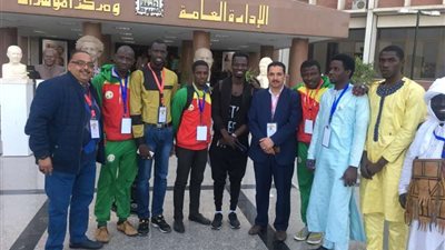 وفد طلابي من جامعة المنيا يشارك بأسبوع الشعوب بأسيوط