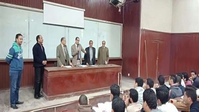 بالصور .. نائب رئيس جامعة الأزهر لطلاب كلية الزراعة أنتم صناع الحضارة