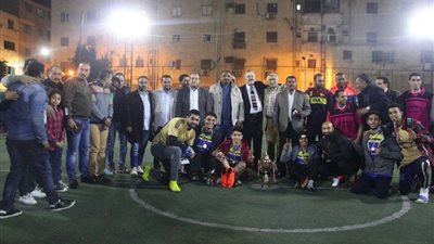 أمانة غرب مدينة نصر بحزب مستقبل وطن تكرم الفريق الفائز بكأس مستقبل وطن