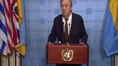 الأمين العام للأمم المتحدة يعقد مؤتمرًا صحفيًا بالعاصمة الليبية غدًا