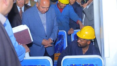 بالصور.. تفاصيل جولة وزير النقل اليوم بمحطة سكة حديد بني سويف