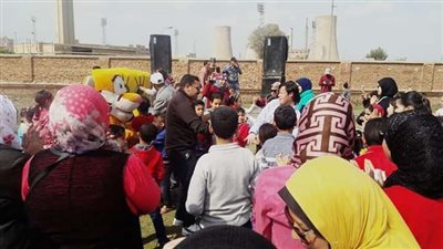 مستقبل وطن بالمحلة يحتفل بيوم اليتيم