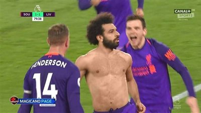 صلاح أسرع لاعب يسجل 50 هدف مع ليفربول فى الدوري الممتاز