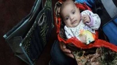 العثور على رضيعة داخل شنطة سوق أمام دار أيتام بالشرقية