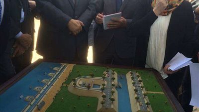 محافظ الفيوم ولجنة مجلس الوزراء يتفقدان مشروع تطوير بحيرة قارون