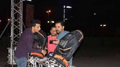 بالصور.. التجهيز والإعداد لاحتفالية الإنتاج الثقافي 