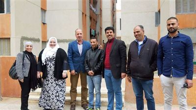 خبيرة مصرية بكندا تزور حي الأسمرات بالتنسيق بين وزارتي الهجرة والإسكان