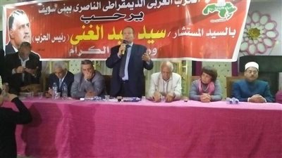 رئيس الحزب الناصري من بني سويف: يسقط 