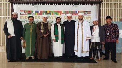 بالصور.. انطلاق حفل افتتاح المنتدى الصوفي العالمي بأندونيسيا