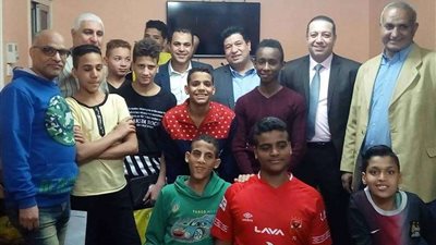 المصريين الأحرار بشبرا يزور دور الأيتام احتفالاً بيوم اليتيم