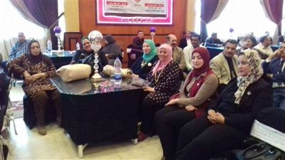 بالصور.. نقابة المعلمين بالمنصورة تنظم مؤتمرًا حاشدًا لتأييد تعديل الدستور