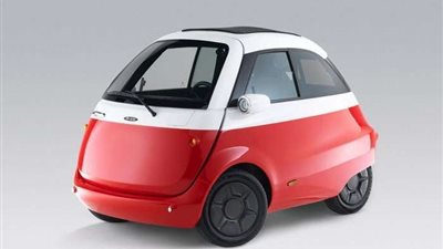 بالصور.. شركة سويسرية تنتج أصغر سيارة كهربائية في العالم