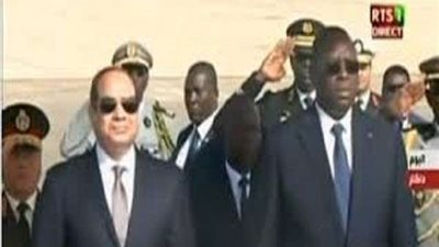 مراسم رسمية لاستقبال الرئيس السيسي في السنغال