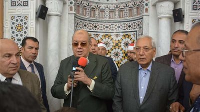 محافظ الدقهلية يفتتح مسجد الفرقان بتكلفة 27 مليون جنيه