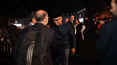 الحاج ضيوف : سعيد بتواجدي في مصر ومبهور بالتنظيم الرائع