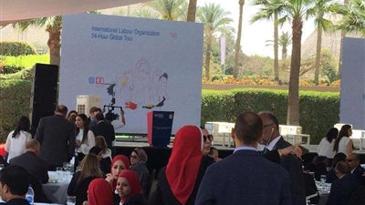 بدء فعاليات احتفالية مئوية متظمة العمل الدولية بمصر