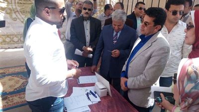وزير الشباب يفتتح الملتقي التوظيفي بأسوان