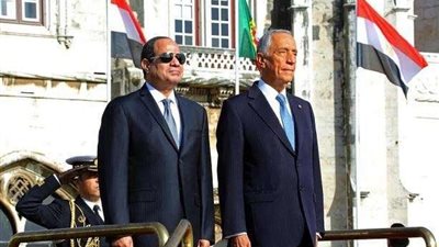 وزير الدفاع البرتغالي للسيسي: مصر نجحت في أن تصبح واحة الأمان والاستقرار