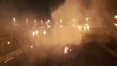 حريق في المصلى المرواني بالمسجد الأقصى