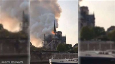 طارق الخولي: قلوبنا مع الفرنسيين في حادث احتراق كاتدرائية نوتردام