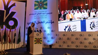 فايز المطيري يشكر السيسي والحكومة لإنجاح مؤتمر العمل العربي