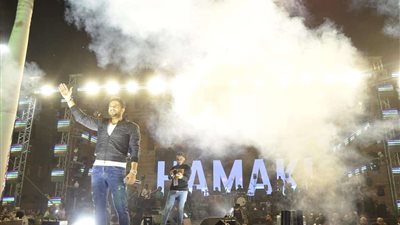 10 صور من حفل حماقي.. ومتعب ونجوم مسرح مصر أبرز الحضور